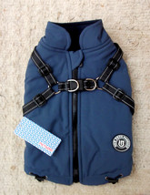 Warm Winter Waterproof Dog Coat Jacket With Harness Size L - New with Tag - £11.21 GBP