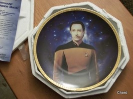Star Trek TNG Commander Data Plate - £11.85 GBP