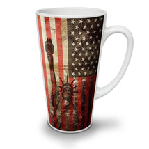 New York Flag Freedom NEW White Tea Coffee Latte Mug 12 17 oz | Wellcoda - £17.09 GBP+
