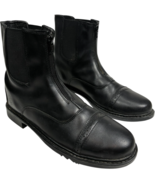 TuffRider Ladies Starter Front Zip Paddock Riding Boots Black Faux Leath... - $635.06 MXN