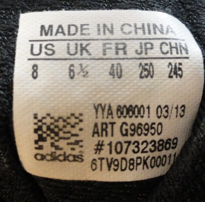 Adidas Adipure Trainer Men's Road Running Shoes YELLOW BLACK Size 8 Item image 2