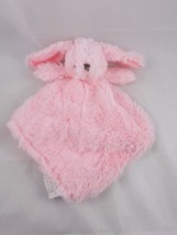 Manhattan Kids Pink Rabbit Lovey Security Blanket Stuffed Animal toy - £7.68 GBP