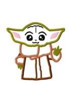 Baby Yoda APPLIQUE INSTANT DOWNLOAD  - €3,47 EUR