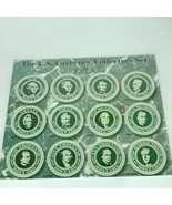 Pogs U.S Currency Set Custom Caps Sealed On Card NEW - £15.50 GBP