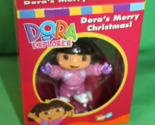 American Greetings Carlton Dora The Explorer Merry Christmas Ornament AX... - £14.23 GBP