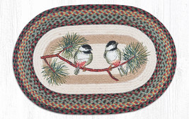 Earth Rugs OP-81 Chickadee Oval Patch 20&quot; x 30&quot; - £38.98 GBP