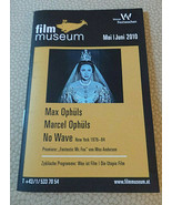 Film Museum Vienna Austria Movie Programs Max &amp; Marcel Ophuls; New Wave ... - £17.91 GBP