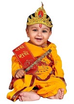 100% Cotton Dhoti Kurta Krishna Kids-Baby Costume Dress - $19.74+