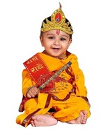 100% Cotton Dhoti Kurta Krishna Kids-Baby Costume Dress