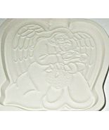 Longaberger Pottery Angel with Child Cookie Mold 1995 - £7.03 GBP