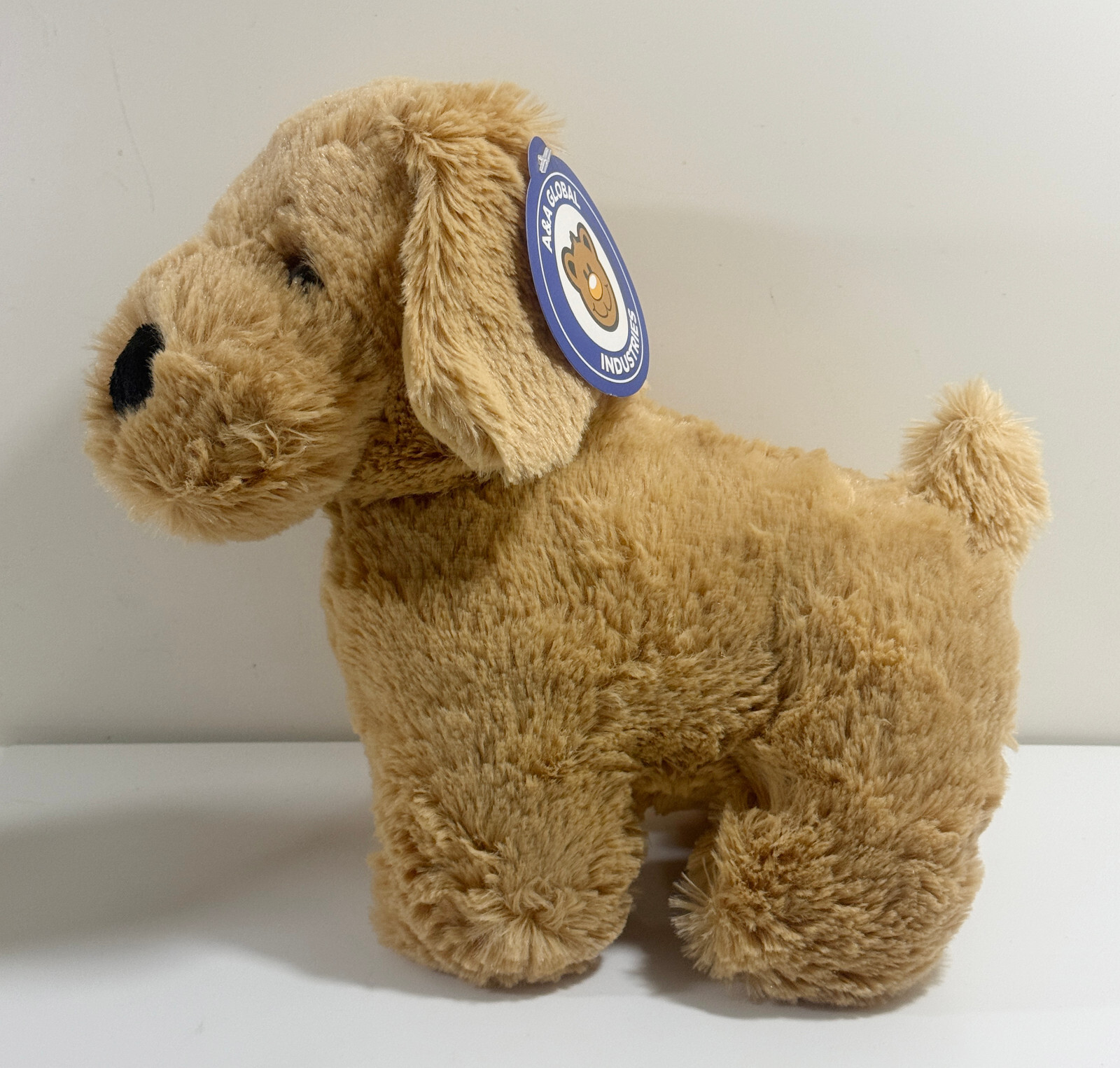 A&amp;A Global 12&quot; Plush Dog - $10.88