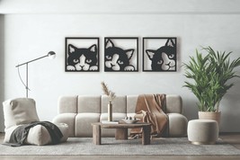 Cat / Kitten wall art set - £48.60 GBP+