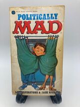 MAD Magazine Paperback Book: POLITICALLY MAD 1976 Warner 1st Print - $4.20