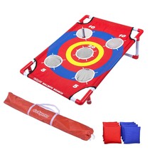 GoSports Bullseye Bounce Cornhole Toss Game - Great for All Ages &amp; Inclu... - £42.95 GBP