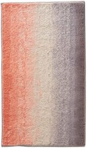 Idesign Ombre Microfiber Polyester Bath Mat, Non-Slip Shower Accent, And Gray - £43.25 GBP