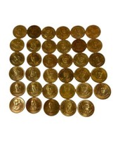 Lot of 35 1964 Barry Goldwater Freedom Dollar Presidential Campaign Tokens - £51.19 GBP