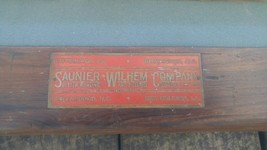 VTG Saunier Wilhem Company 1&quot; Slate Pool Table Disassembled Parts Restore - $1,299.99
