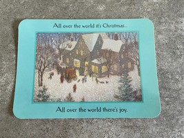 Hallmark Christmas Postcard New and Unused Card Rare Vintage - $4.74