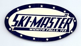 Sticker Decal Ski Master Wichita Falls Texas - £11.47 GBP