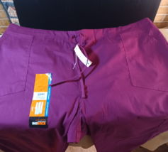 Scrub Star Purple Pants Women&#39;s Drawstring 2-Way Stretch  Easy Fit Size ... - $5.89