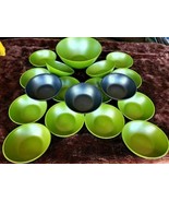Mid Century David Douglas Serving Bowl &amp; Small Bowls Retro 15 Avocado 3 ... - $604.76 MXN