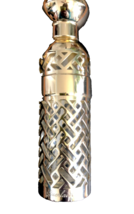 VINTAGE 1982 GUERLAIN MITSOUKO PARIS LATTICE RETICULATED CASED PERFUME B... - $87.12
