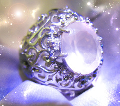 HAUNTED RING EXTREME ELIMINATE LOVE KARMA DEBTS BLOCKS HIGHEST MAGICK  image 2