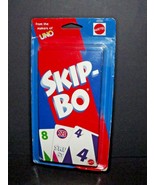 Mattel Skip-Bo Card Game #42050 New Worn Package 1999 Makers Of UNO (c) - £23.22 GBP