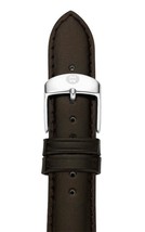 Michele MS16AA050206 Women&#39;s Brown Espresso Genuine Patent Leather Watch... - $55.99