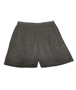 Tommy Bahama 100% Silk Shorts Size 36 Men&#39;s Twill Pleated Front Blue - $29.72 CAD