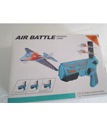 Air Battle Continuous Launch Catapult Plane Toy Airplane Outdoor Toy for 3+ - £10.18 GBP