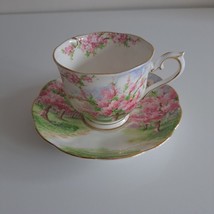 Royal Albert Blossom Time Bone China Teacup &amp; Saucer Set - £28.88 GBP