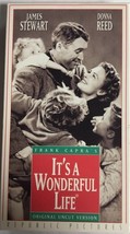 Its a Wonderful Life (VHS, 1993) Uncut Slipsleeve) Rare Vintage Collectible-Ship - £9.32 GBP