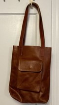 New Women Large PU Leather Tote Bag Commute Handbag Shoulder Satchel Bag TAN - £15.07 GBP