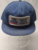 Vintage FORD / NEW HOLLAND From MONROE, NC Hat Snapback Denim Cap - ONE ... - $26.71