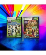 Kinect Sports Season Two Xbox 360  &amp; Kinect Adventures Lot of 2 - £16.86 GBP