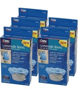 Carex Commode Liners Holds 2 Quarts Liquid, 5 Packs of 7 liners, 35 Count - €26,91 EUR
