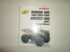 2005 2006 Yamaha Kodiak 4WD 2007 Grizzly 400 Service Réparation Shop Manuel Neuf - $160.46