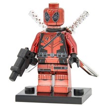 Deadpool Chrome - Marvel Universe Minifigure Gift Toys Collection - £5.56 GBP