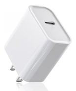 2 Pack Of 20W USB C Charging Blocks, Charger Blocks, White, Fast Charger... - $19.65 CAD