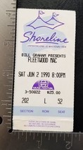 FLEETWOOD MAC / STEVIE NICKS - VINTAGE JUN 2, 1990 SHORELINE AMPHITH TIC... - £7.82 GBP