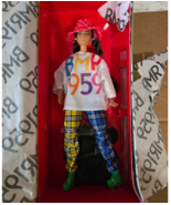 Barbie BMR1959 Doll - Mesh T-Shirt, Plaid Jogger &amp; Bucket Hat - $85.00
