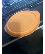 TUPPERWARE ~ #5453A-2  ~ Orange Flat Out Bowl With Lid - 4 Cup Collapsible - $14.00