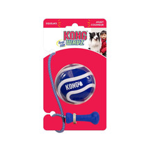 KONG Wavz Bunji Ball Dog Toy Medium: Long-Distance Fetching Fun with Bungee Rope - £8.68 GBP+