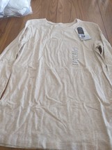 Gander Mountain Guide Series Size Medium Tan Women&#39;s Shirt Long sleeve - £19.46 GBP