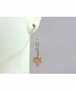 Womens Vintage Estate Sterling Silver Dangle Earrings 1.1g E5975 - $34.51 CAD