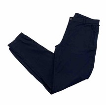 Lululemon Commission Pants Classic ABC Navy blue Mens 34x34 Stretchy Poc... - $48.38