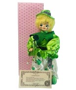 St Paddy Day Porcelain Clown Doll - Calendar Clown March 1986 In Box Brinns - $24.13 CAD