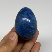 120g, 2.1&quot;x1.5&quot;, Natural Lapis Lazuli Egg Polished, Clearance, B33368 - £23.52 GBP