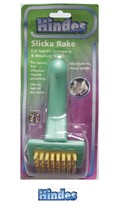 Hindes Cat Dog Soft Pin Grooming&amp;Moulting Slicka Rake Slicker Brush Coat Hair - £8.92 GBP